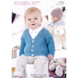 SLX 4589 Cardi, Hat and Bootees
